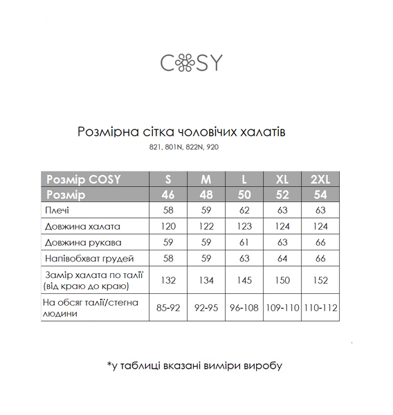 Мужской подарочный набор &laquo;Сапфир&raquo; (халат + полотенце), COSY Set9201 фото
