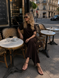Женский костюм из вискозы &laquo;Dolce Vita&raquo; COSY, шоколад DV4 фото 4