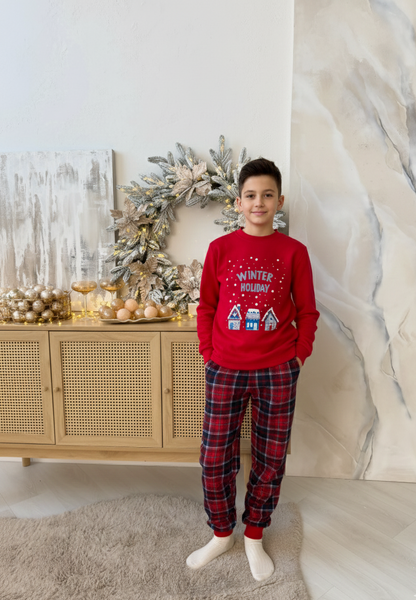 Детская зимняя пижама &laquo;Winter Holiday&raquo;, COSY KMW22 фото